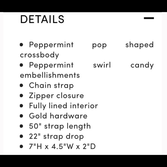 BETSEY JOHNSON PEPPERMINT POPSICLE CROSSBODY PURSE - Picture 4 of 7